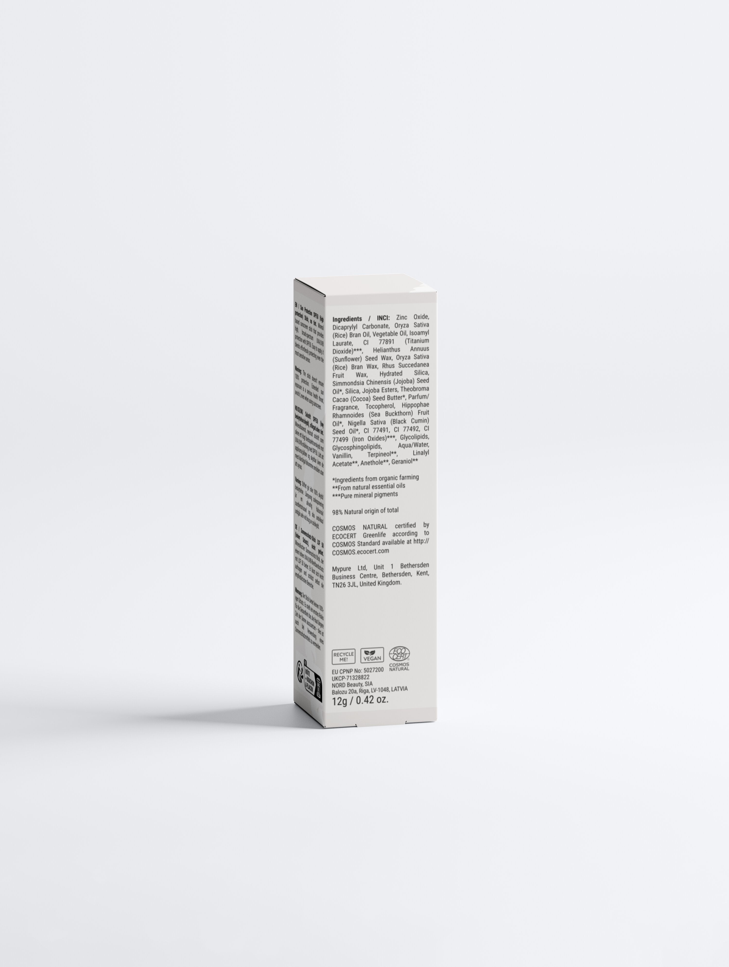Sun Protection SPF50 Stick, no tint